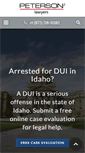 Mobile Screenshot of duiinidaho.net